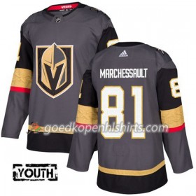 Vegas Golden Knights Jonathan Marchessault 81 Adidas 2017-2018 Grijs Authentic Shirt - Kinderen